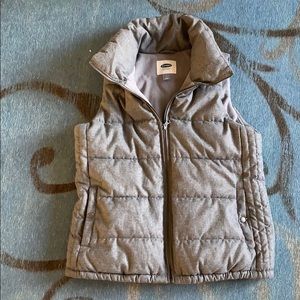 Fleece lined vest